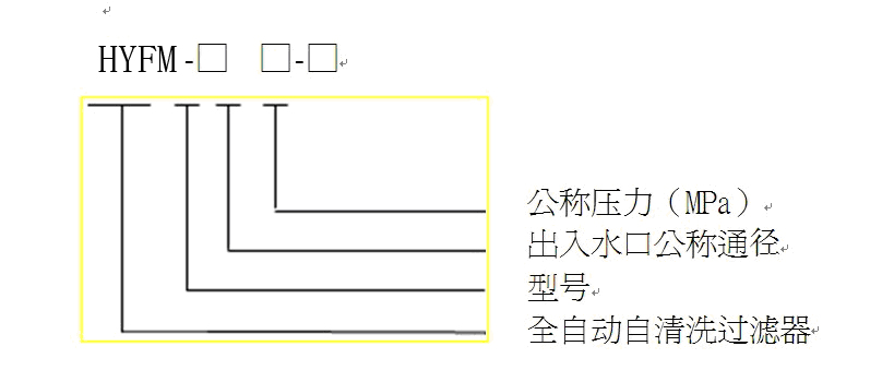 HY-YS全自动自清洗过滤器