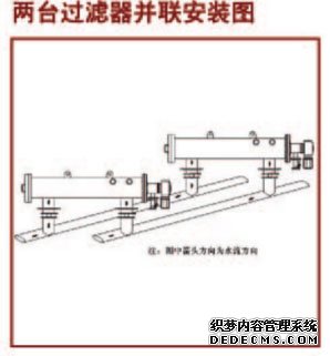 吸吮式自清洗过滤器