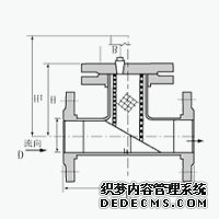 直通T型过滤器