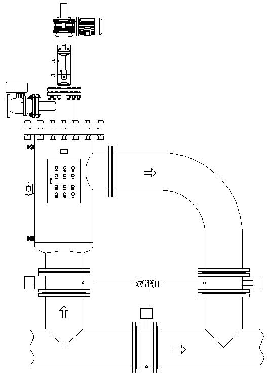 电动吸吮扫描式自清洗过滤器